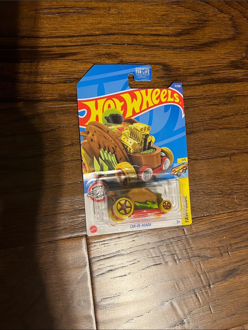 Hot Wheels Car-De-Asada Toy Car - Green & Brown